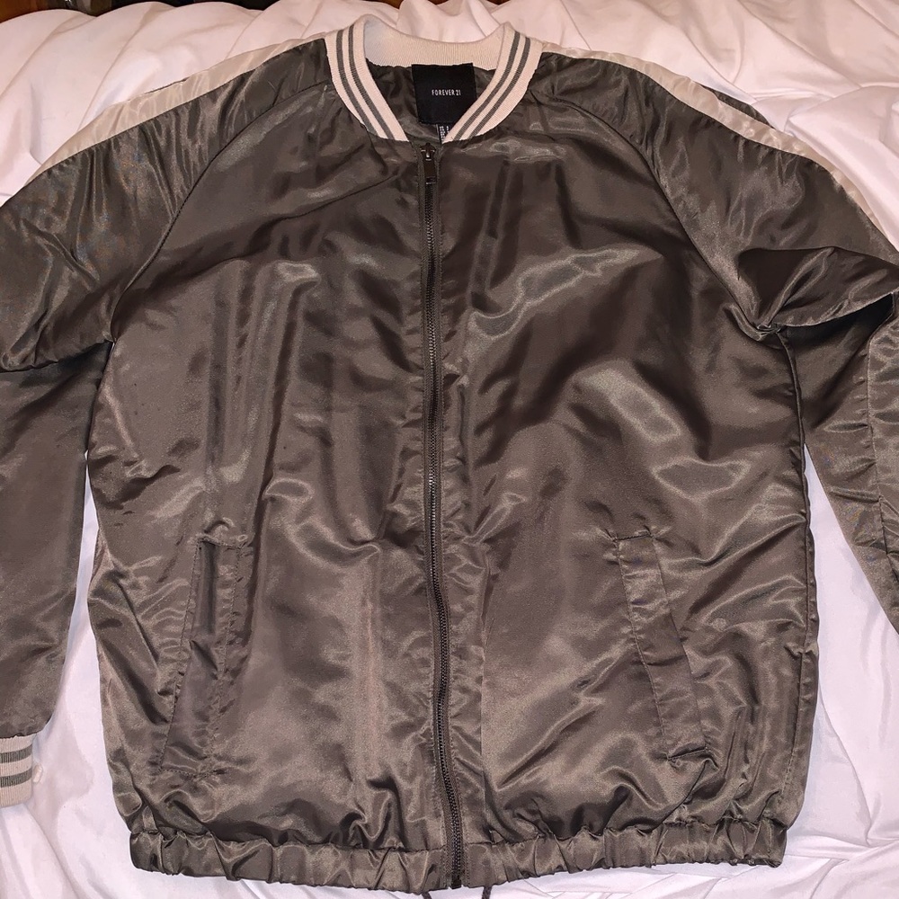 embroidered bomber jacket